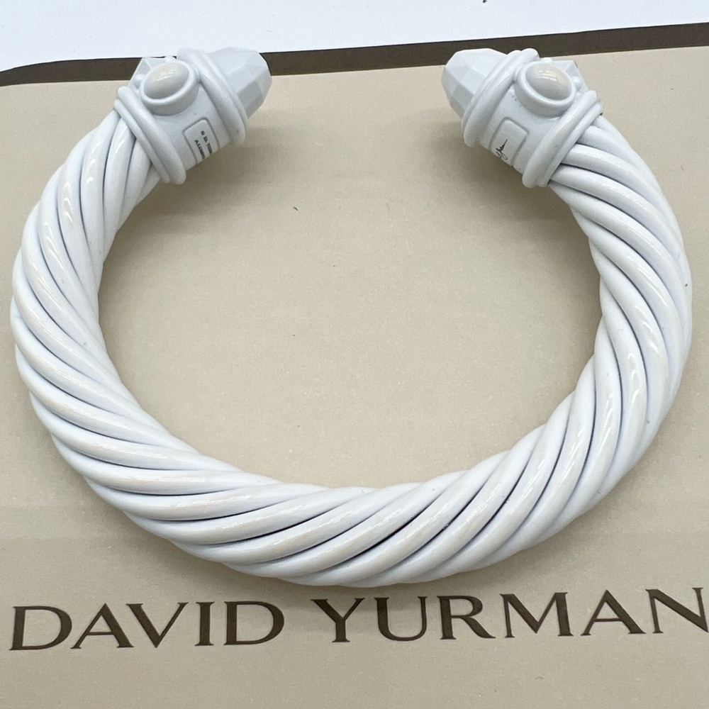 🔴Authentic David Yurman Aluminum Renaissance Cuff Bracelet🔴 - Picture 2 of 7